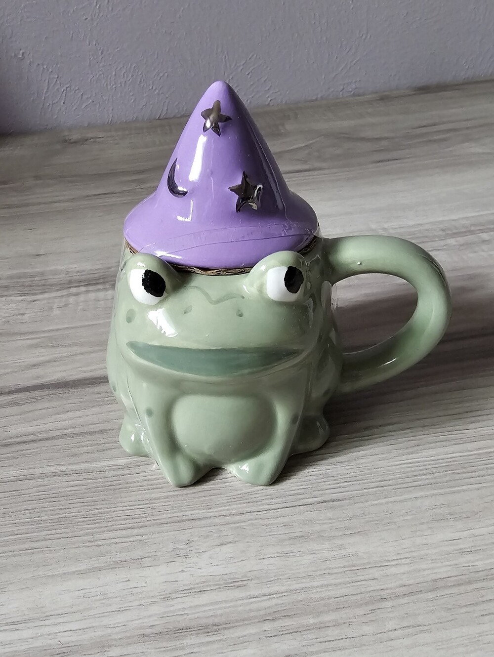 Hyde & EEK Figural Frog Mug With Lid 9oz Halloween Target NWT